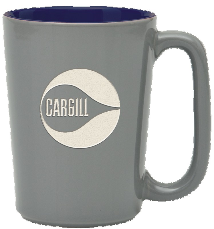 Picture of 16 Oz. Slat Series Ceramic Mug- Etched