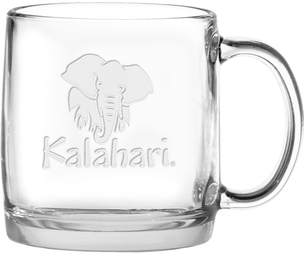Picture of 13 Oz. Nordic Glass Coffee Mug - Etched