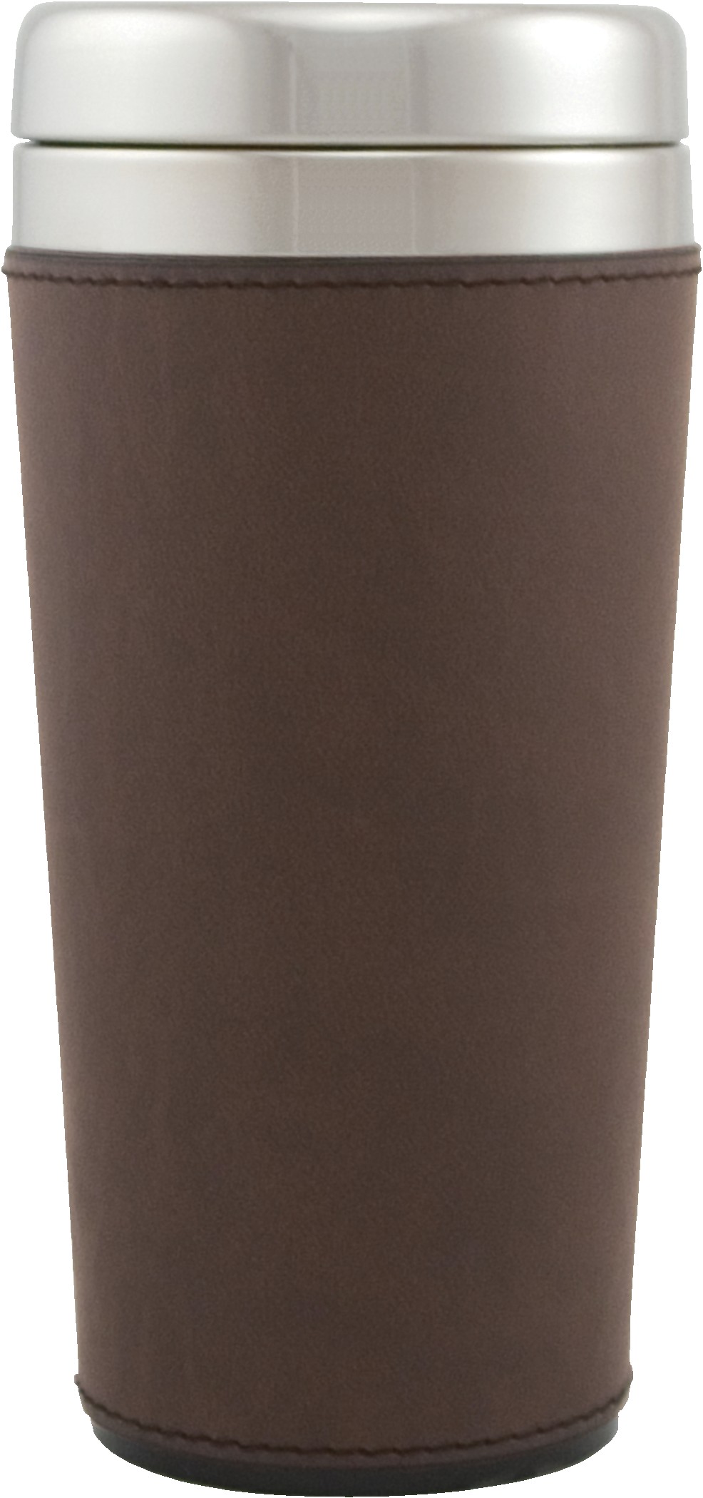 Picture of 16 Oz. Regency Stainless Tumbler w/Leatherette Sleeve