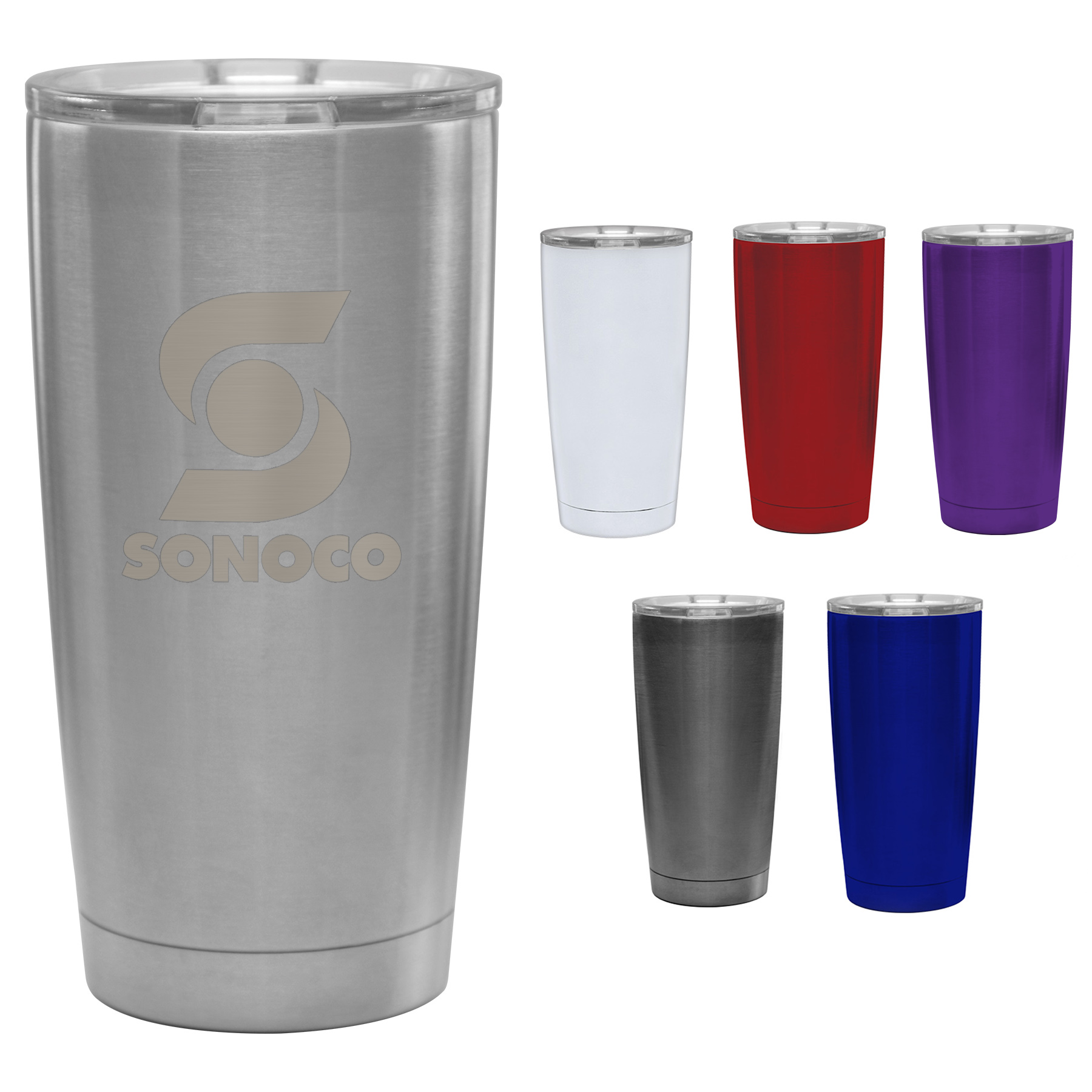 Picture of 20 Oz. Infinity Series Travel Tumbler - Laser Etched