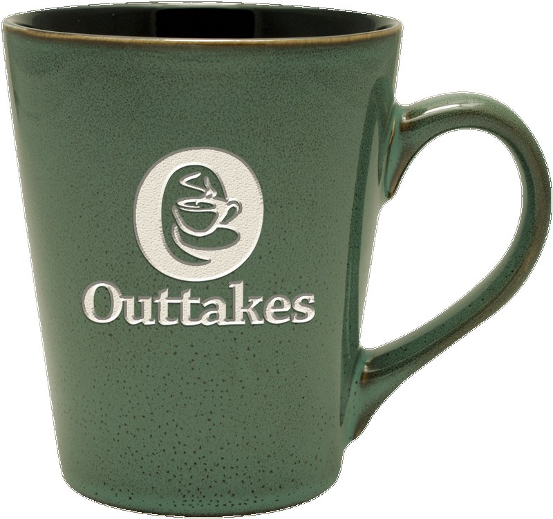 Picture of 14 Oz. Reactive Glaze Serenity Café Collection Ceramic Mug - Etched