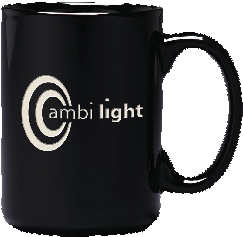 Picture of 15 Oz. Atlas Collection Ceramic Mug- Etched