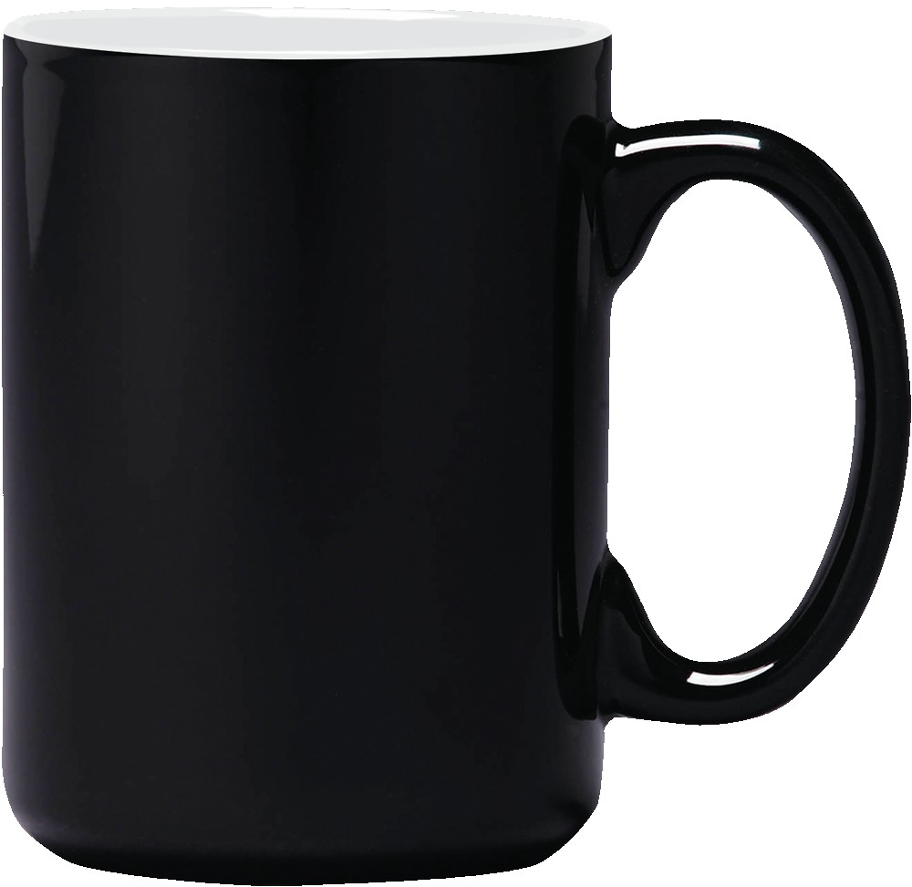Picture of 15 Oz. Atlas Collection Ceramic Mug- Etched