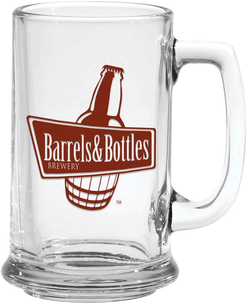 Picture of 15 Oz. Glass Tankard Mug