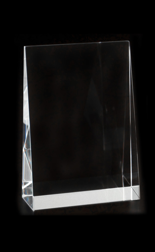 Picture of Large Wedge Optical Crystal Award