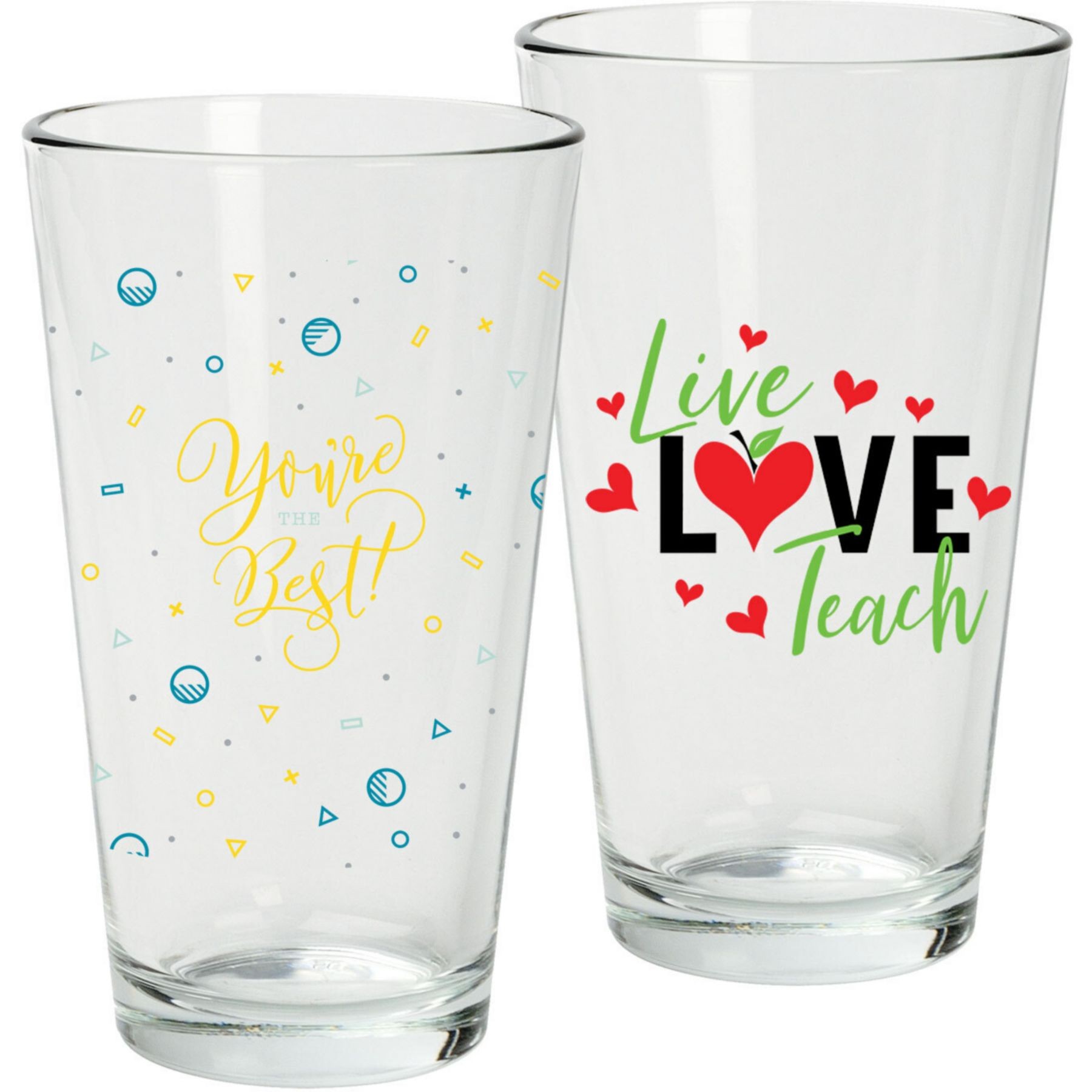Picture of Full Color Wrap Pint Glass 16 Oz