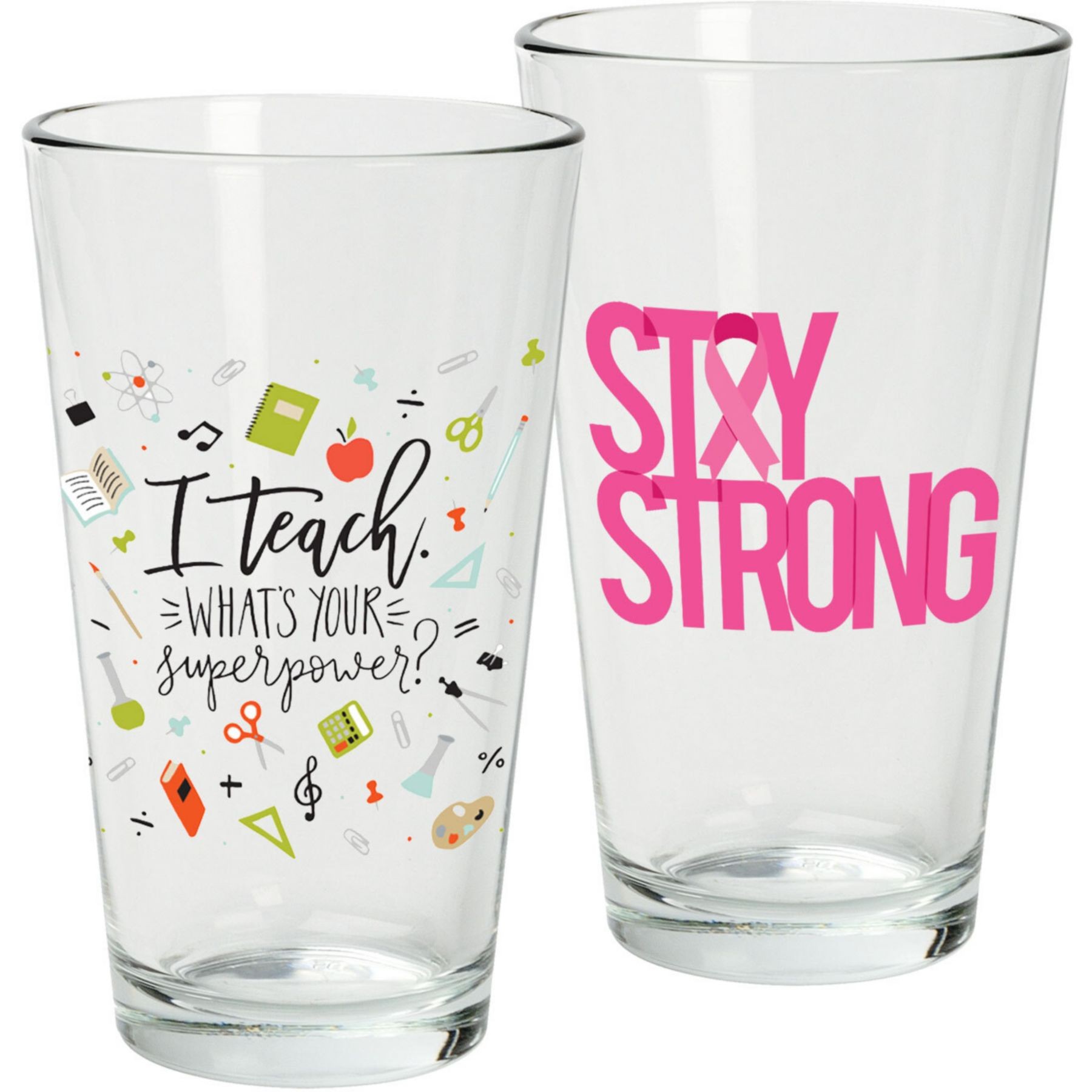 Picture of Full Color Wrap Pint Glass 16 Oz