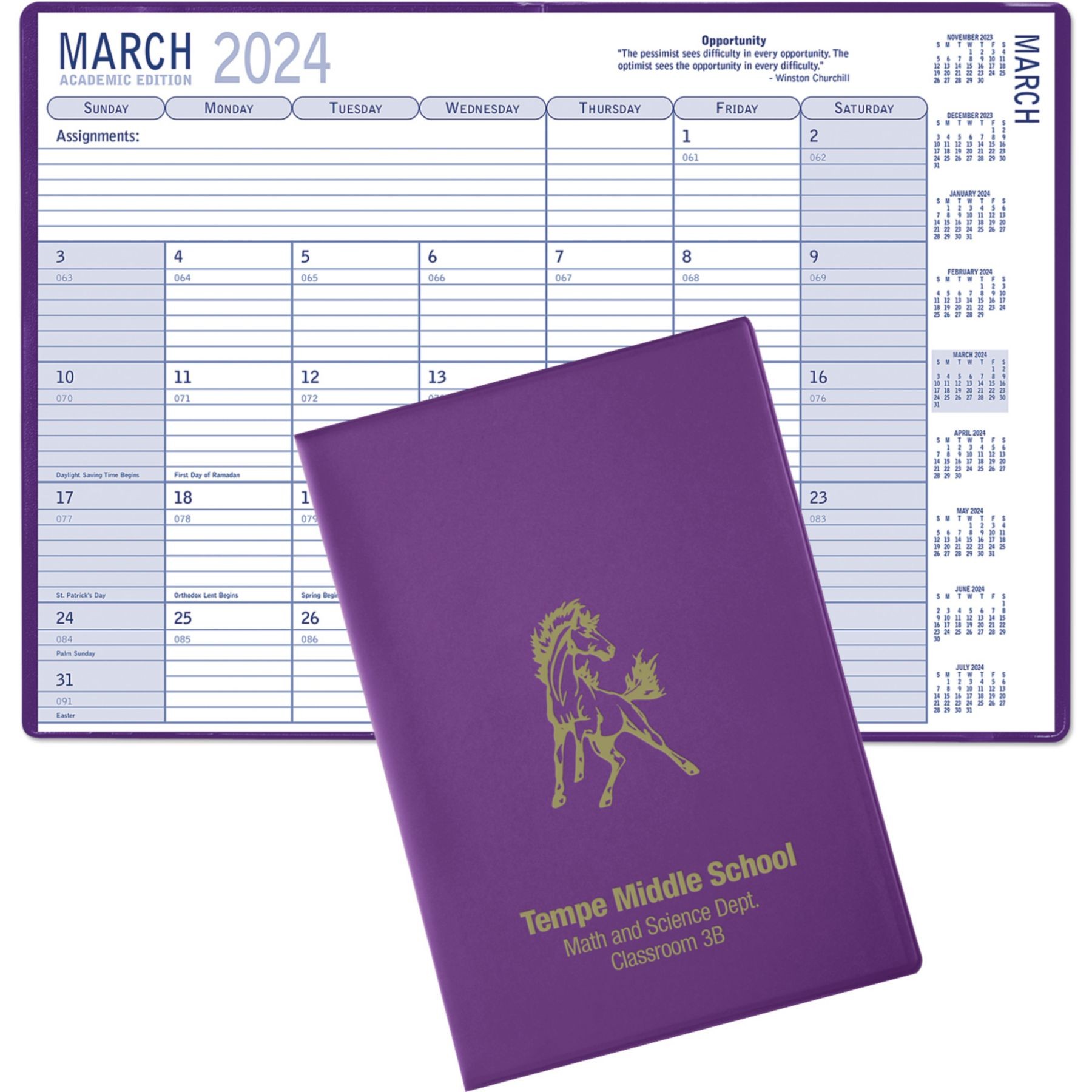 Picture of Lexington 7x10 Academic Planner