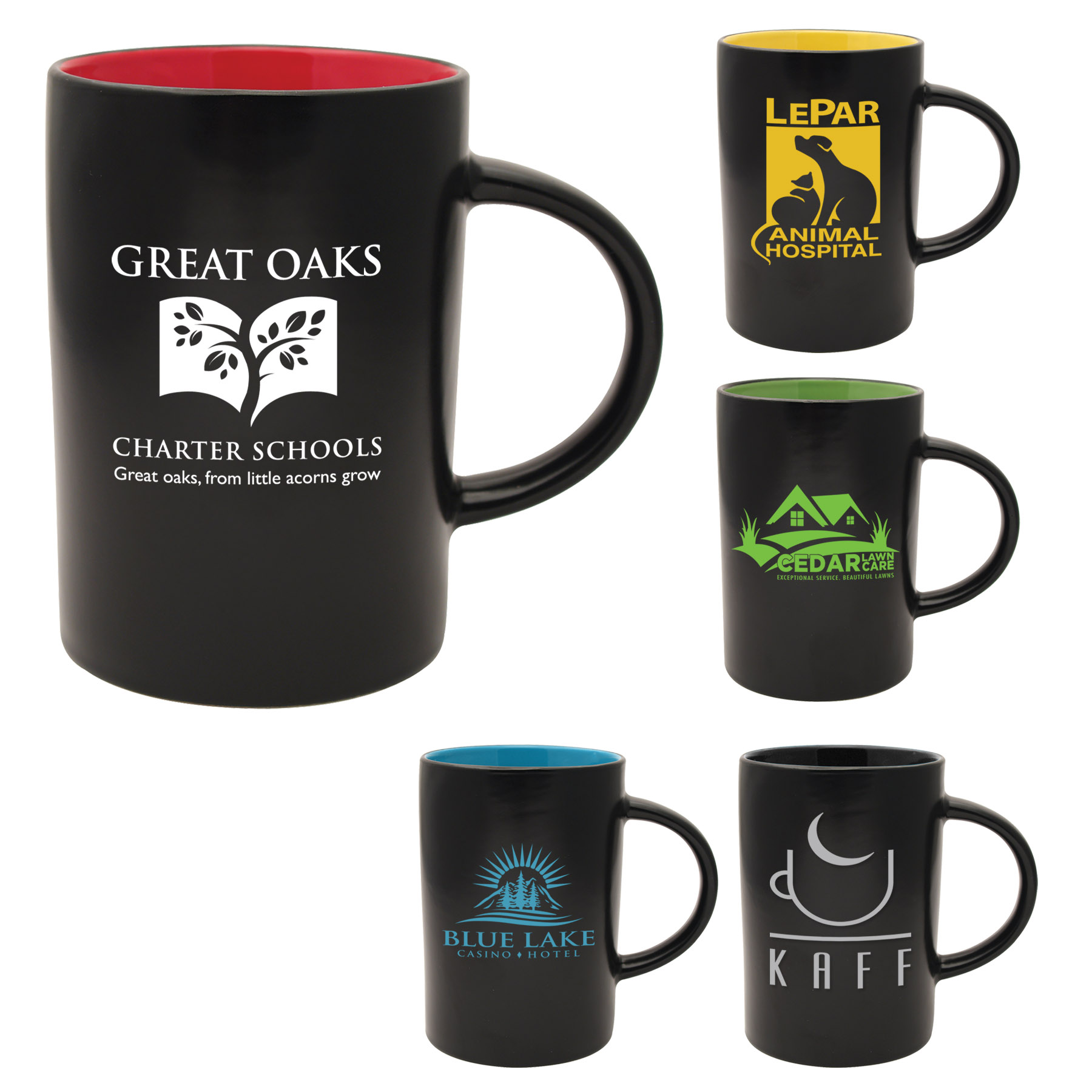 Picture of 14 Oz. Midnight Café Collection Ceramic Mug
