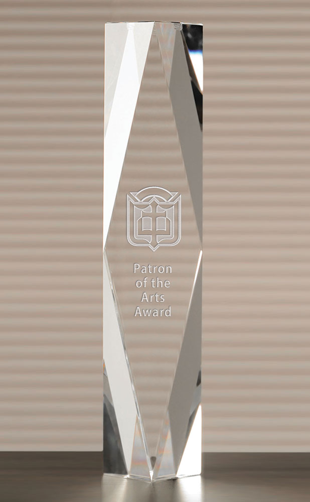 Picture of Large Chairman's Tower Optical Crystal Award