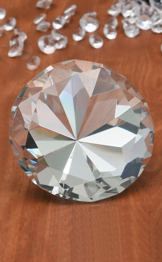 Picture of Large Diamanté Paperweight