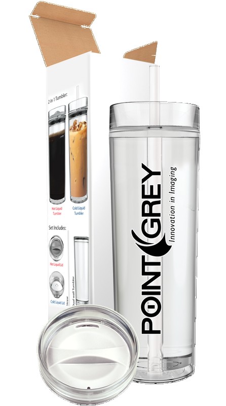 Picture of 15 Oz. ClearView Classic Clear Hot/Cold Tumbler Set