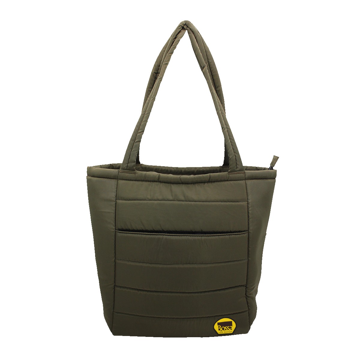 Picture of Otaria™ Puffy Recycled Tote Bag, Fabric Patch - Full Color