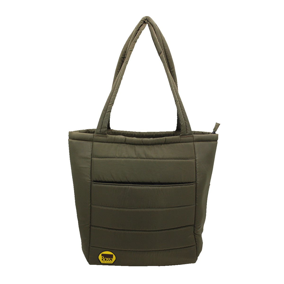Picture of Otaria™ Puffy Recycled Tote Bag, Fabric Patch - Full Color