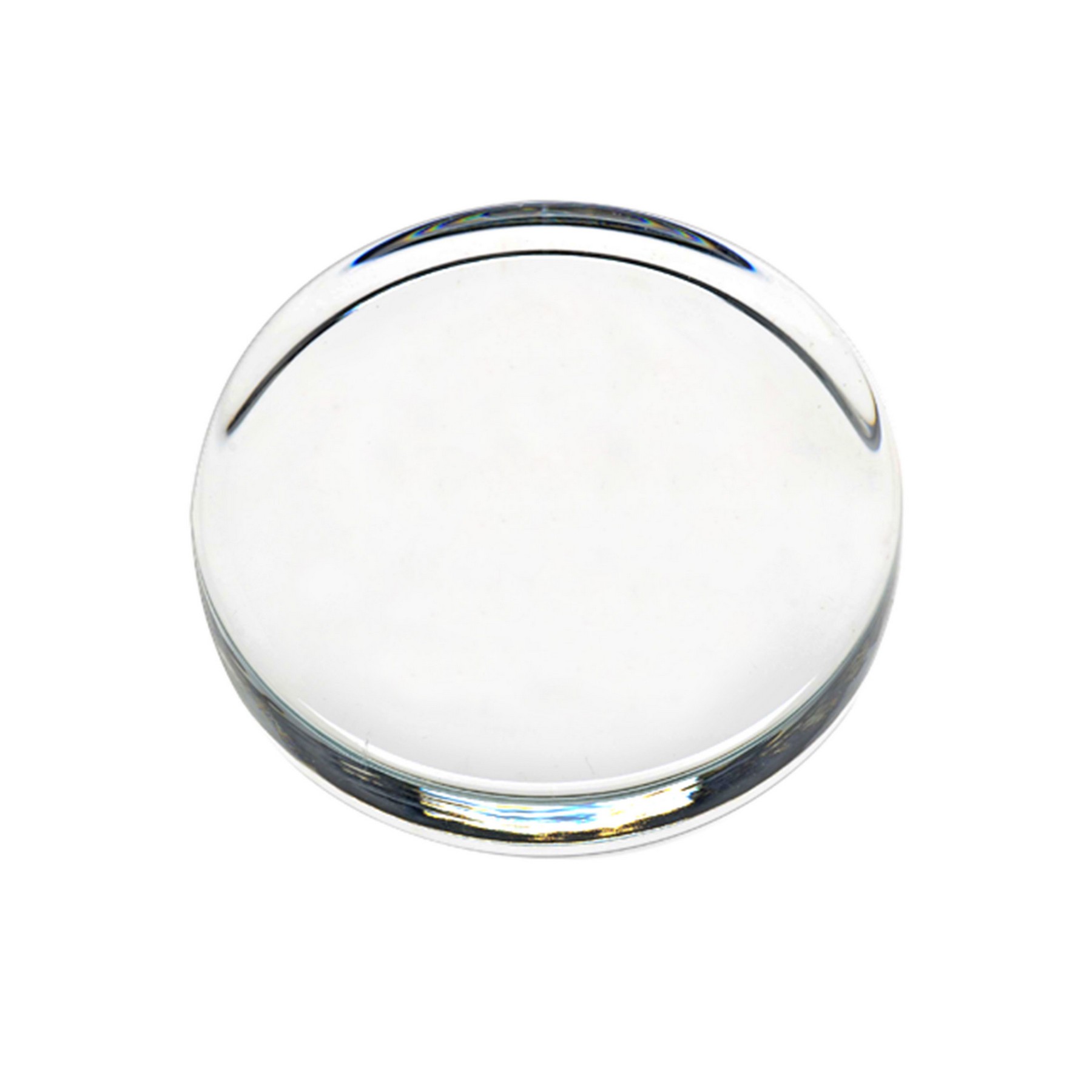 Picture of Flat Round Paperweight - Etched
