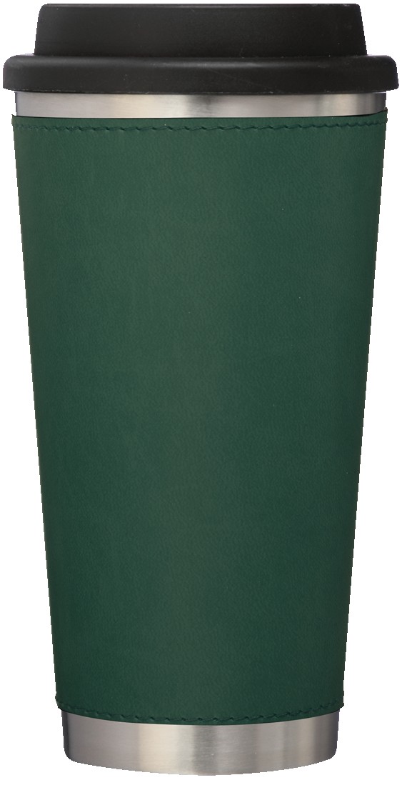 Picture of 16 Oz. Metro Stainless Tumbler w/Leatherette Sleeve