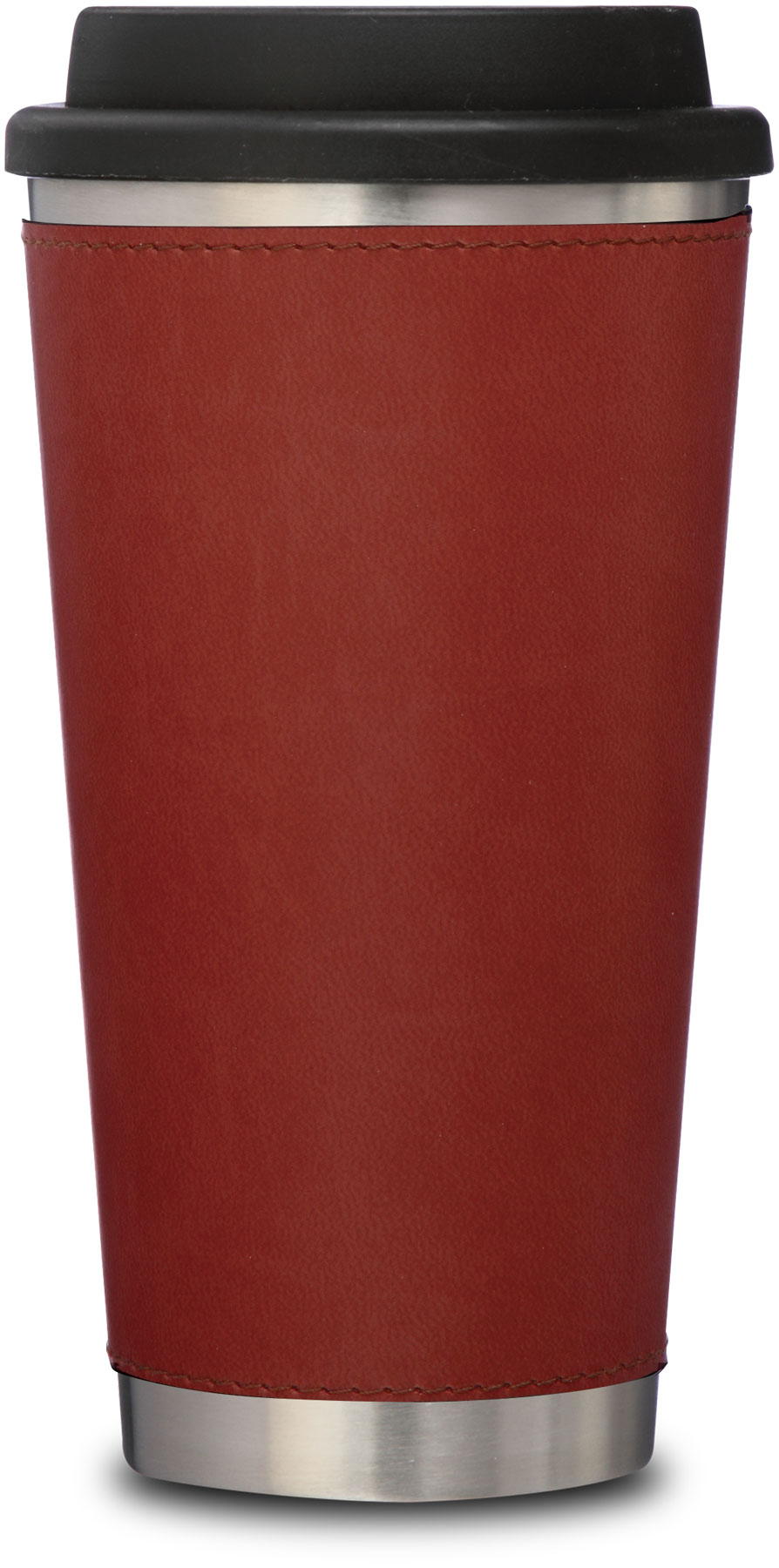 Picture of 16 Oz. Metro Stainless Tumbler w/Leatherette Sleeve