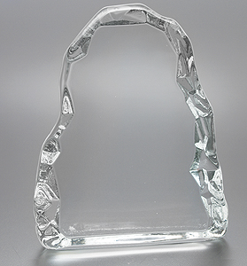 Picture of Large Jade Iceberg Crystal Award