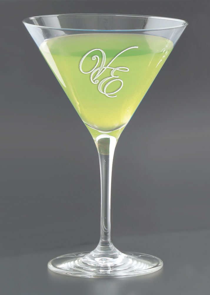 Picture of 10.25 Oz. Rona Martini Stemware - Etched