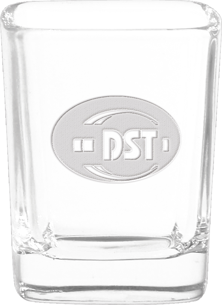 Picture of 2.25 Oz. Square Shot Glass - Deep Etched