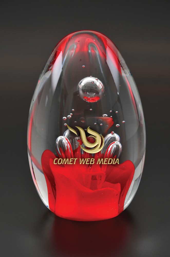 Picture of Dante Art Glass Award