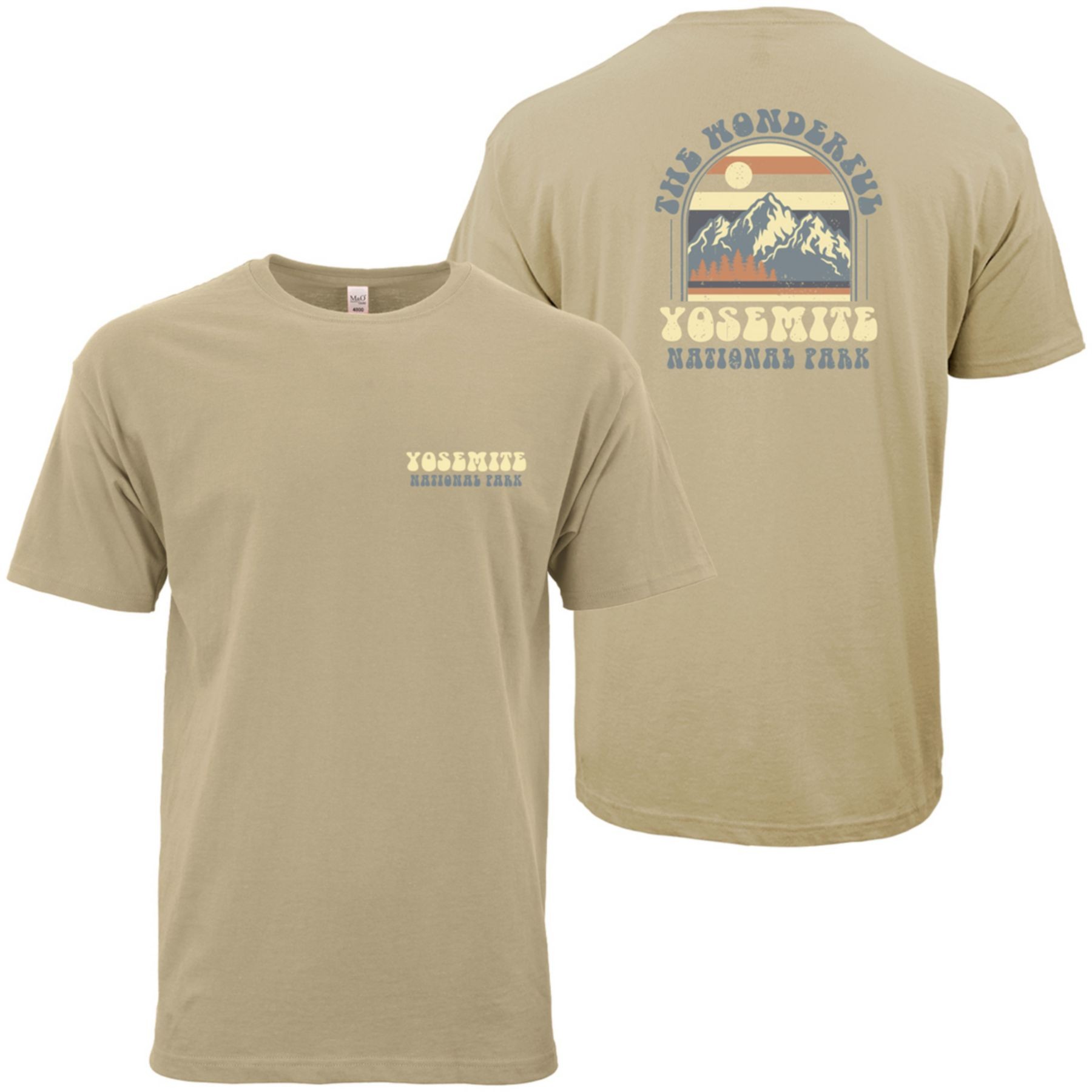 Picture of M&O Unisex Gold Soft T-Shirt 100% Cotton Full Clr
