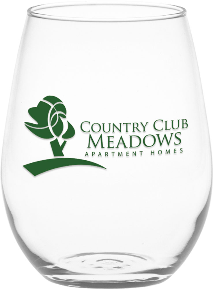 Picture of 5 Oz. Stemless Mini White Wine Glass