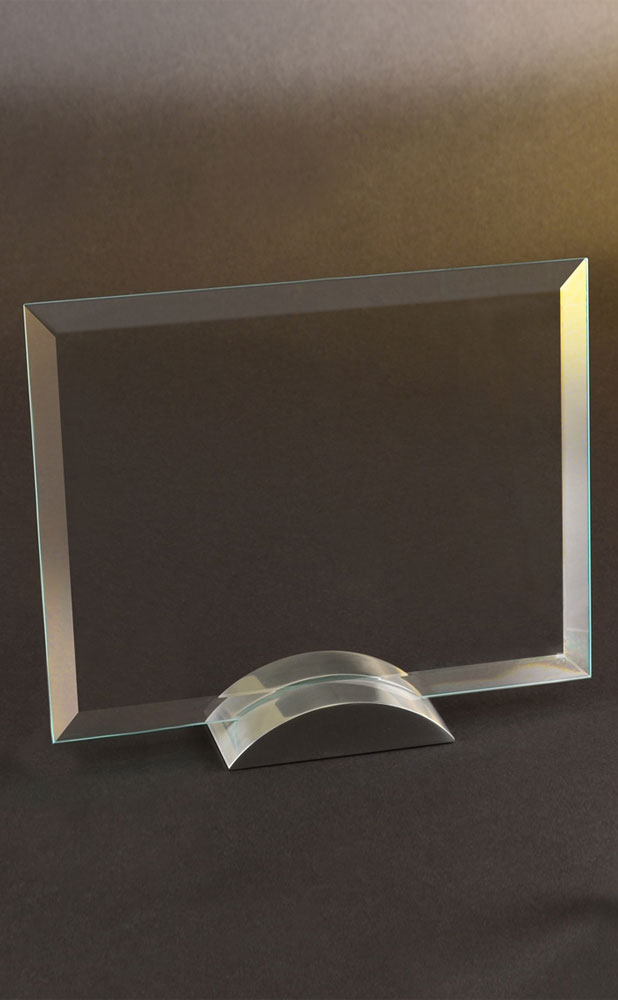 Picture of Large Jade Crystal Prisma Award