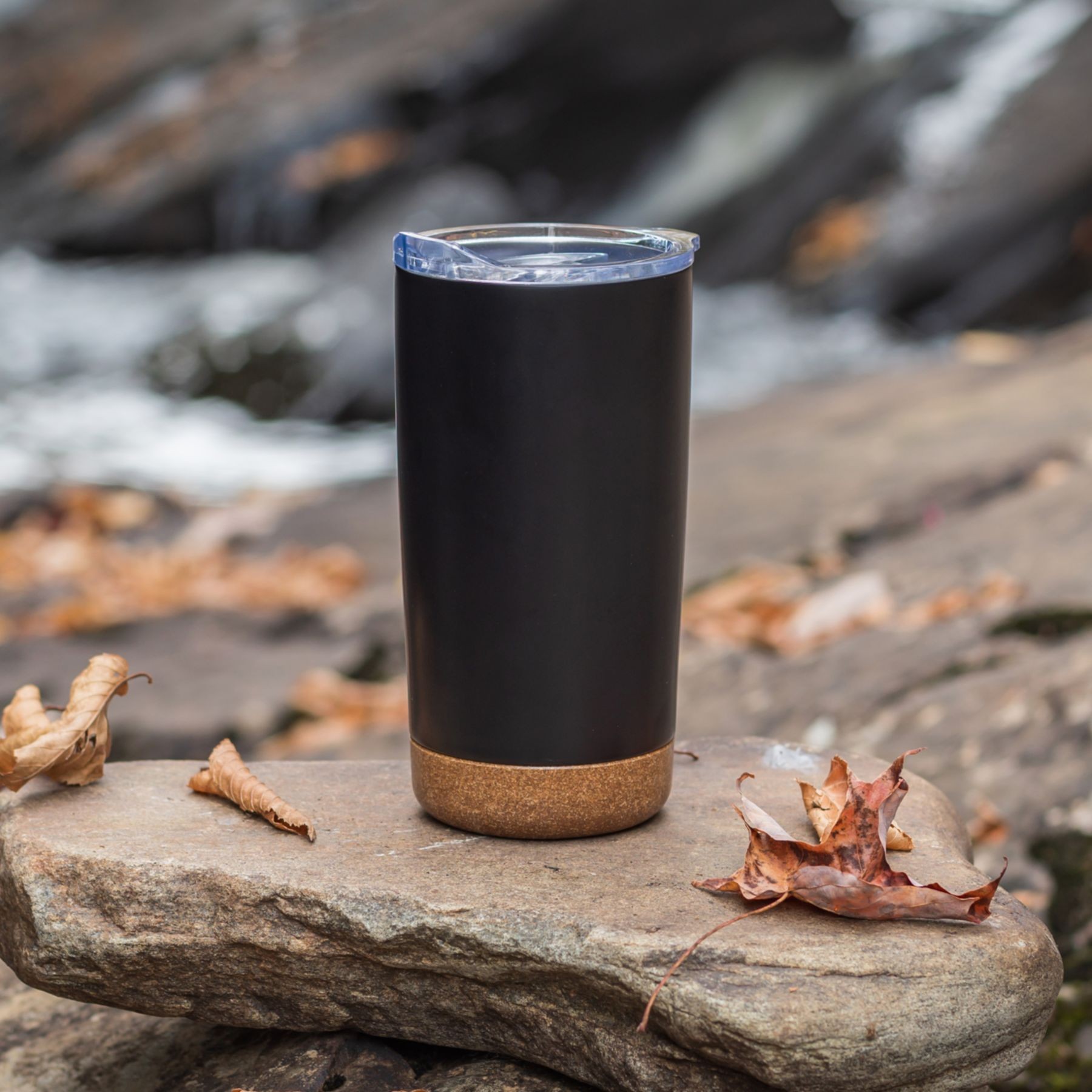 Picture of Saratoga Cork Bottom Stainless Tumbler 18 Oz