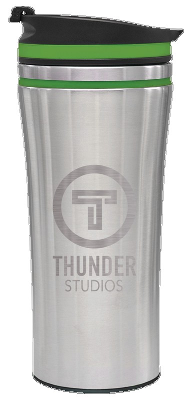Picture of 14 Oz. Verona Collection Travel Tumbler - Laser Etched