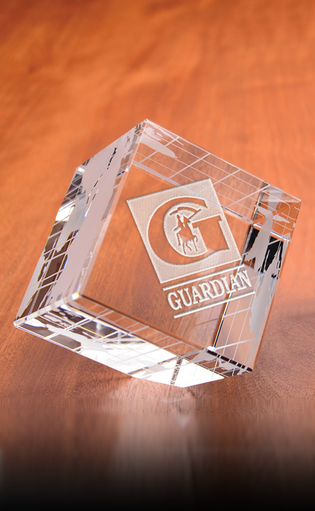 Picture of Columbus Globe Optical Crystal Award