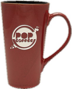 Picture of 18 Oz. Reactive Glaze Serenity Café Grandé Collection Ceramic Mug - Etched