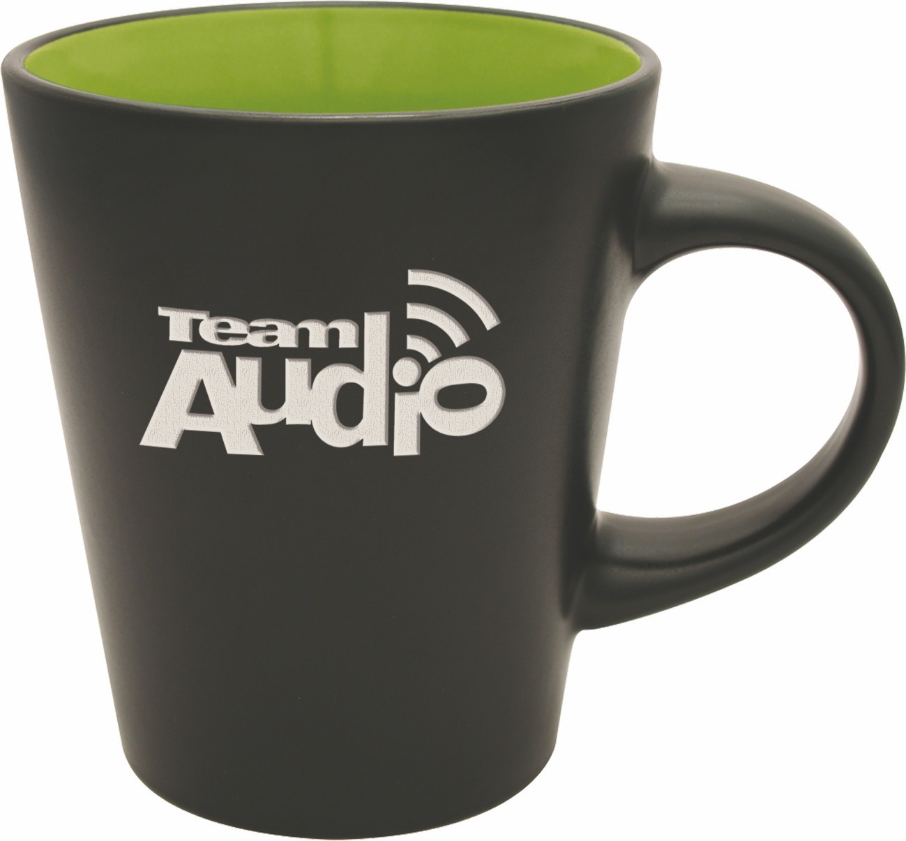 Picture of 12 Oz. Noir Collection Ceramic Mug - Deep Etched