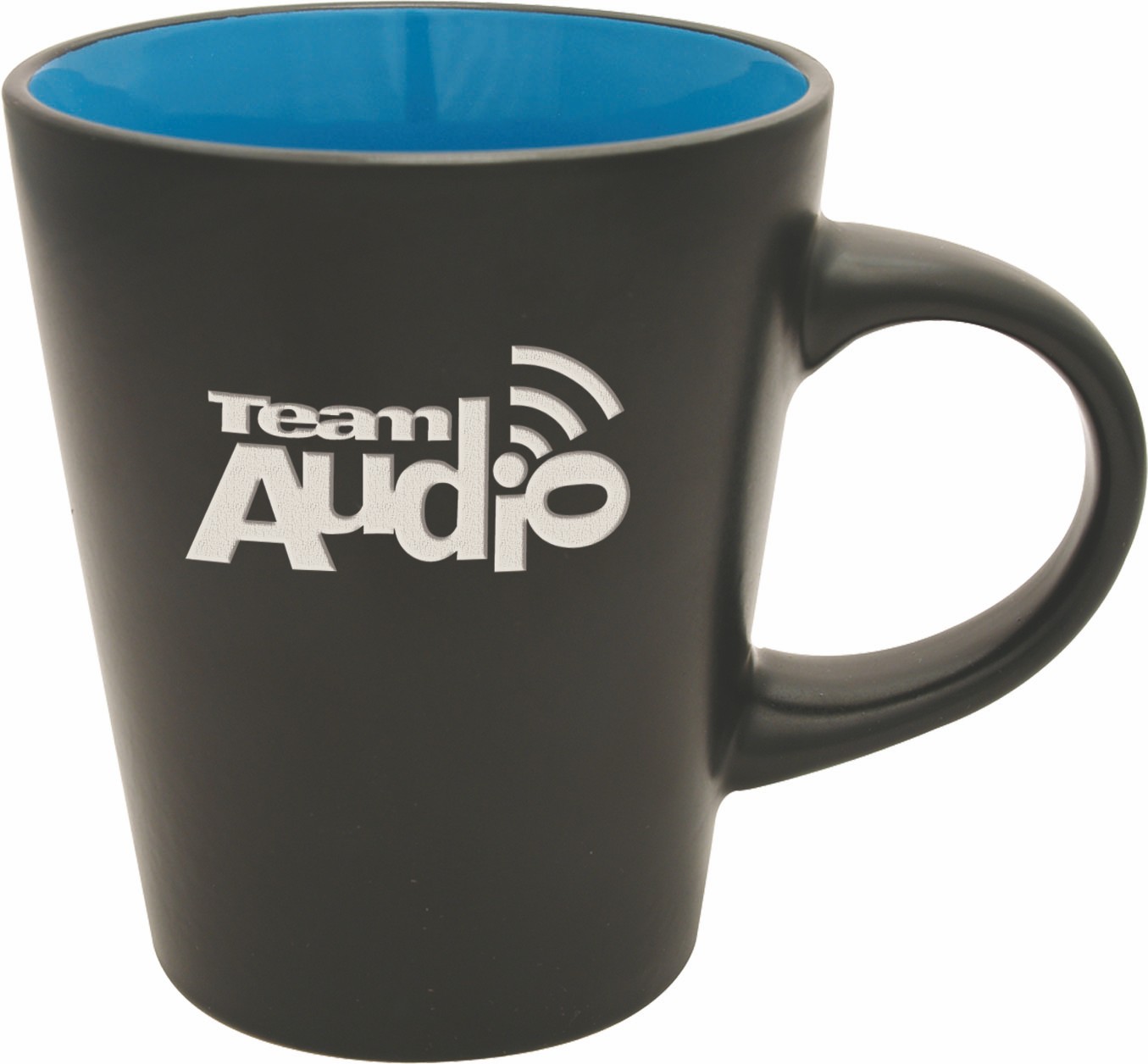 Picture of 12 Oz. Noir Collection Ceramic Mug - Deep Etched
