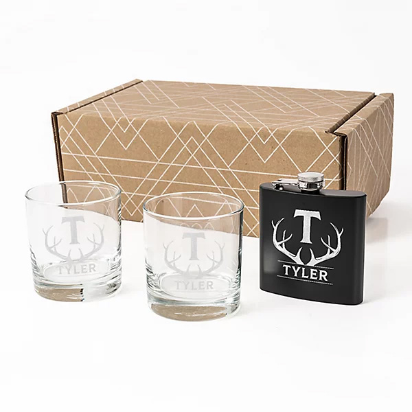 Picture of POD 3 Piece Whiskey Gift Set