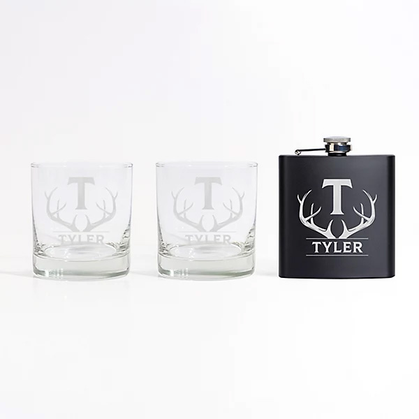 Picture of POD 3 Piece Whiskey Gift Set
