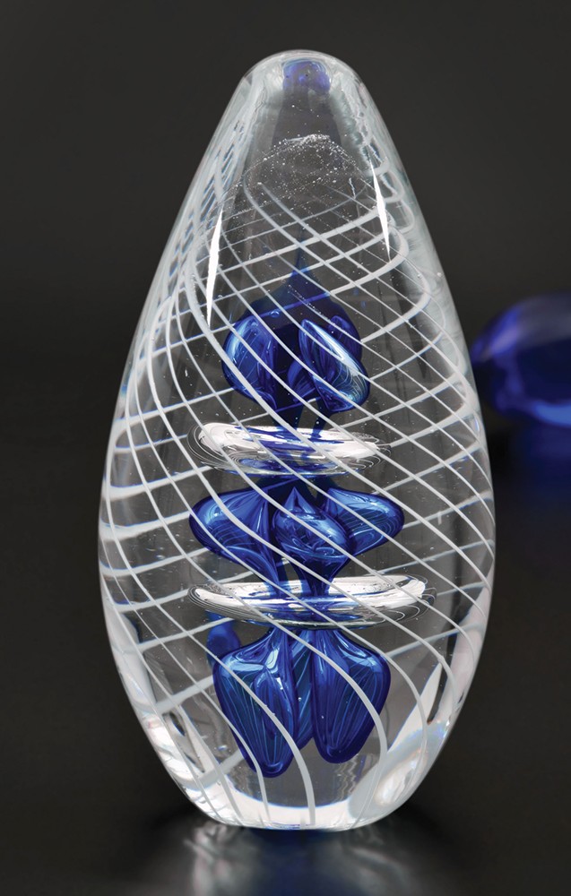 Picture of Glacier Swirl Art Glass Award