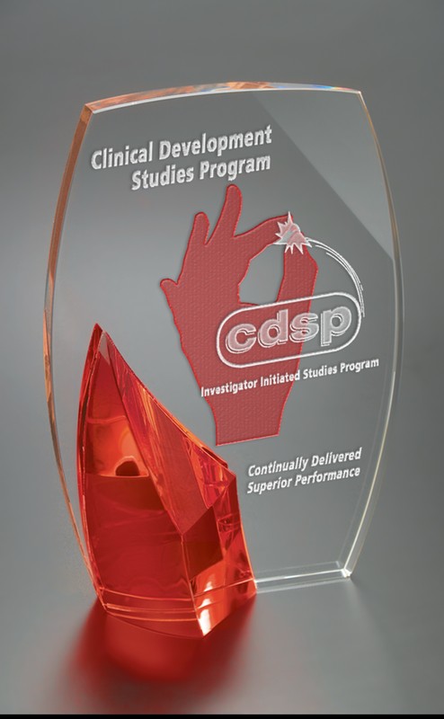 Picture of Large Randolf Optical Crystal Award