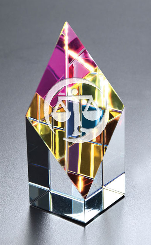 Picture of Small Opti-Prism Optical Crystal Award