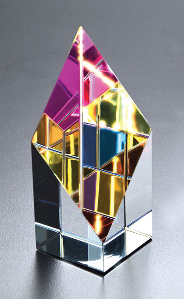 Picture of Small Opti-Prism Optical Crystal Award