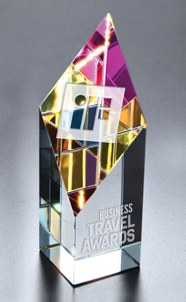 Picture of Large Opti-Prism Optical Crystal Award