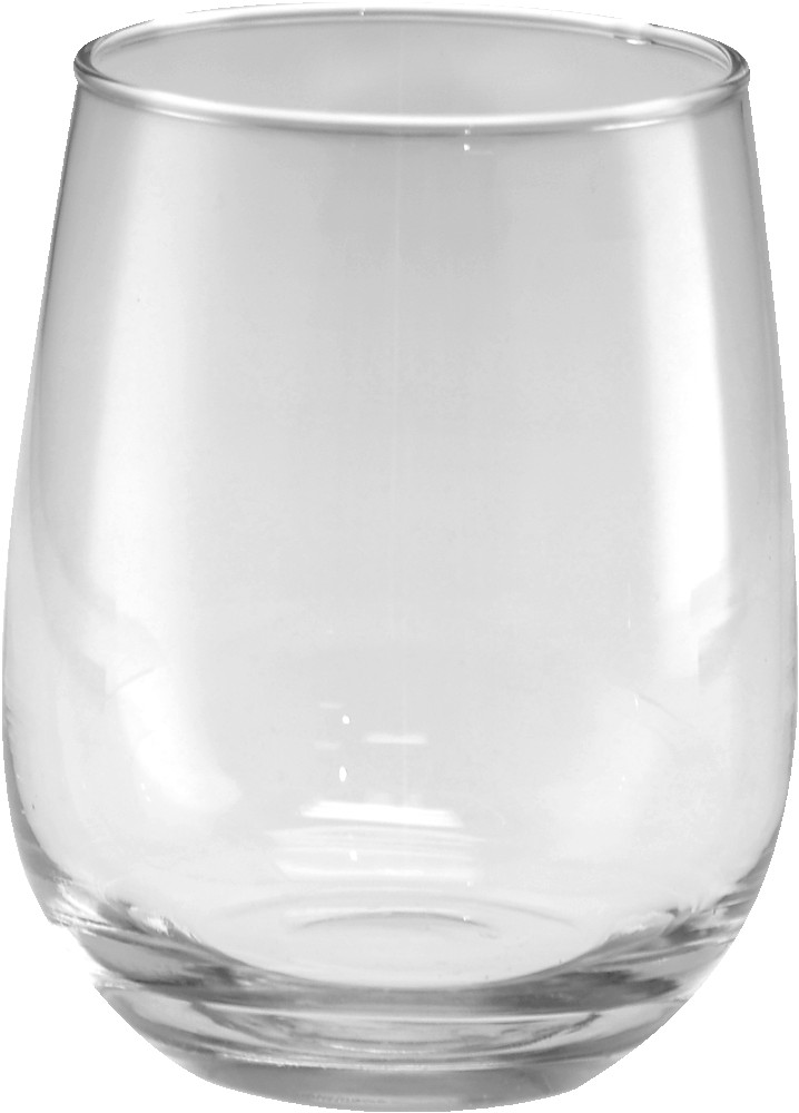 Picture of 16.9 Oz. Stemless White Wine Glass - Deep Etched