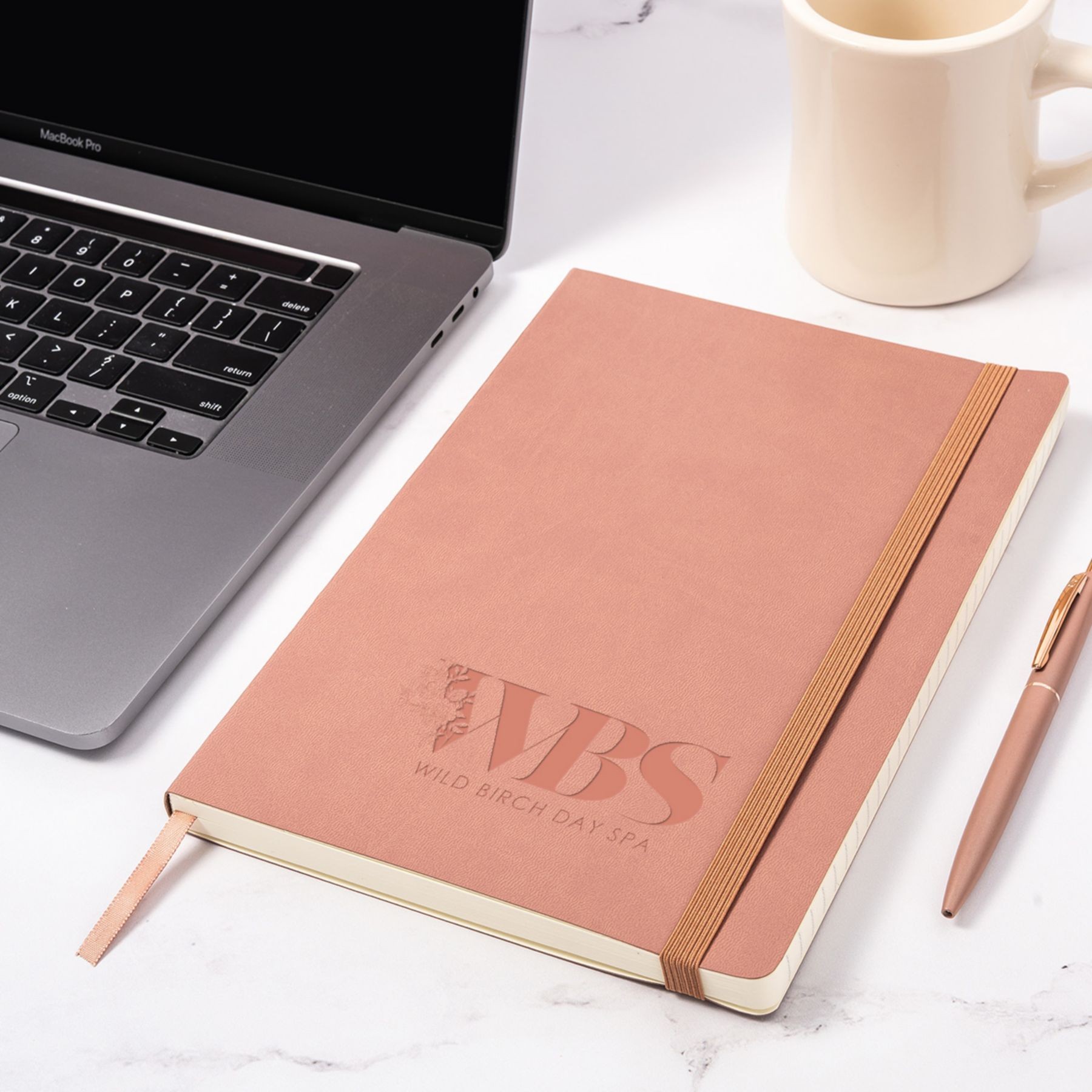 Picture of Saratoga Exec Soft Cover Journal - Debossed