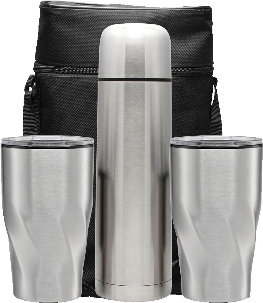 Picture of 16 Oz. Explorer Tumbler Gift Set - Laser Etched
