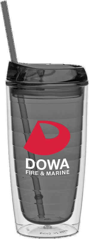 Picture of 15 Oz. Cool Cup Collection Cup w/Color Matching Lid & Straw