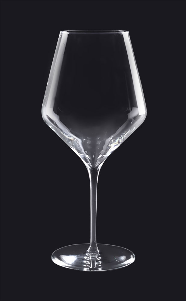 Picture of 24 Oz. Prism Red Wine Glass - Deep Etched