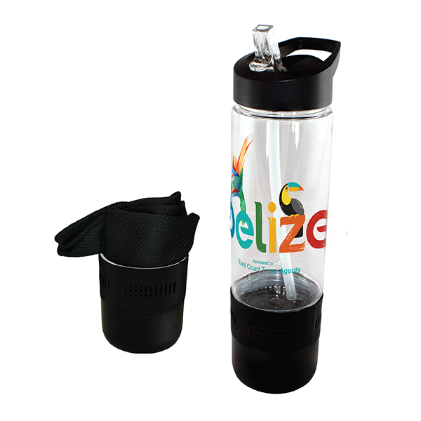 Picture of 17 Oz. Co-Poly Bottle w/Cooling Towel (Full Color Digital)