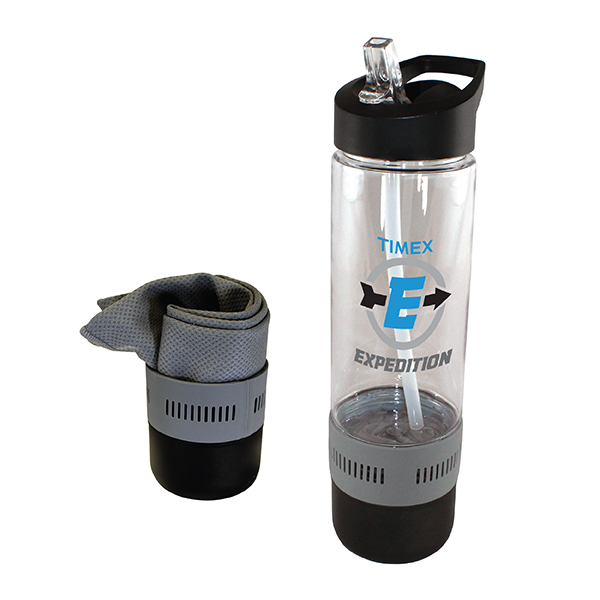 Picture of 17 Oz. Co-Poly Bottle w/Cooling Towel (Full Color Digital)