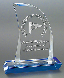 Picture of Sail Optical Crystal Award