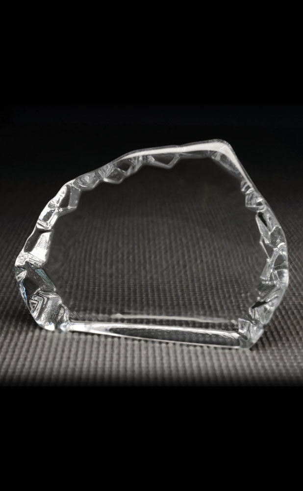 Picture of Medium Iceberg Jade Crystal Award